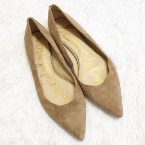 Sam Edelman Suede Rae Pointed Flats Sz 8.5